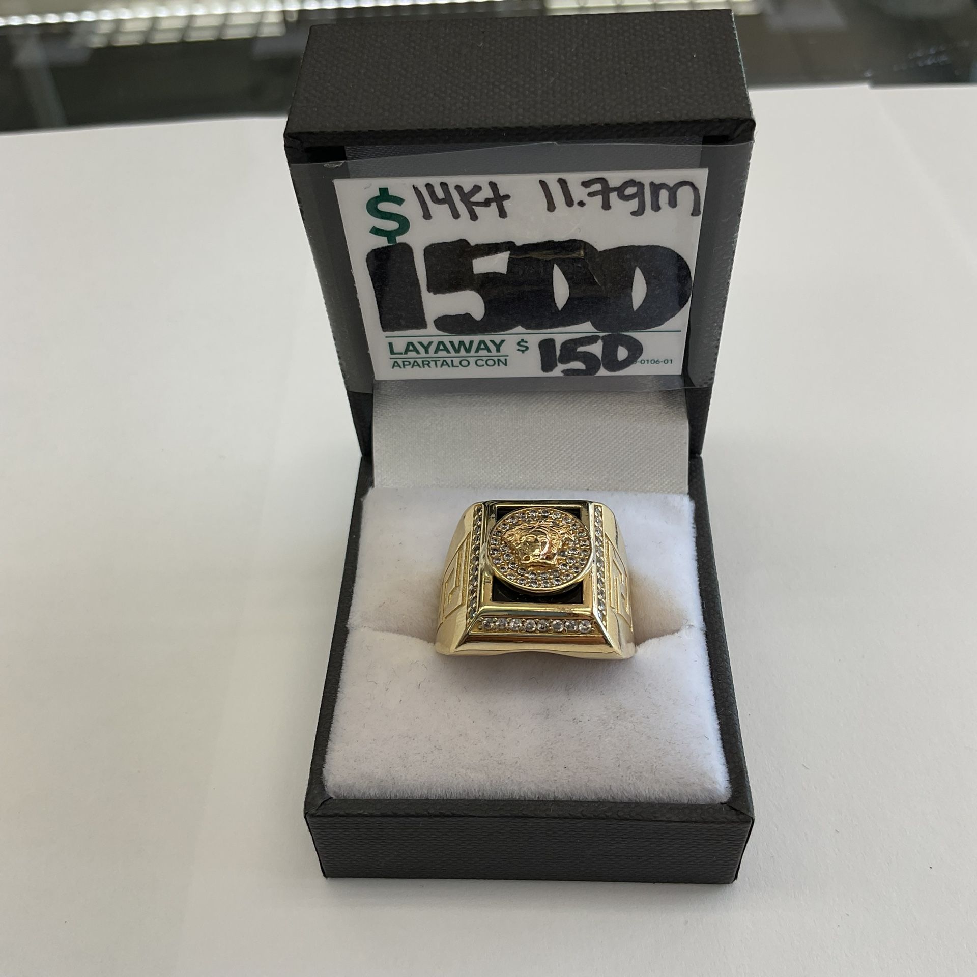 14kt Men Ring 11.7grm