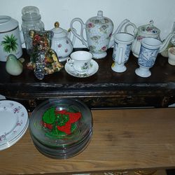 $80 TAKE IT ALLNICE CHINA, GLASS CUPS, AND PLATES $80