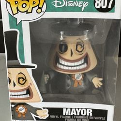 Funko Pop! Mayor 807 Disney Nightmare Before Christmas