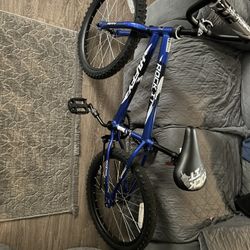 Little kids blue bike