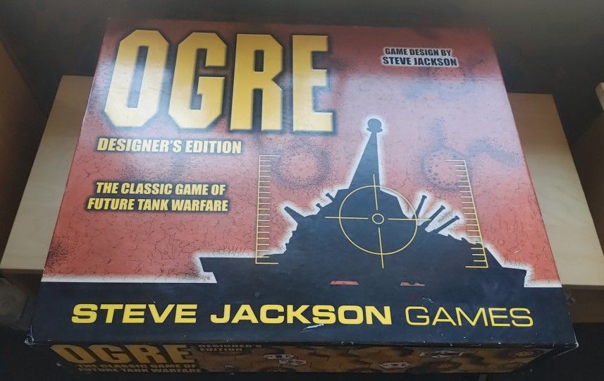 OGRE Designer's Edition - The Classic Game of Future Tank Warfare (Kickstarter Award)