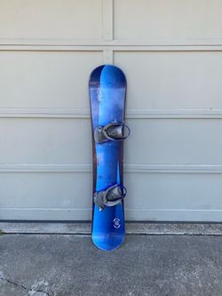 Snowboard with Bindings - Size 156cm