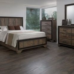 Bedroom Set 🆕 In Box No Mattress Included Sold Separately 