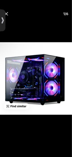 Suevery Gaming Desktop Computer (Desktop Workstation, Fully Built PC, PC Unit) - Intel Core i7-4790 3.6GHz, 16GB DDR3 RAM, 256GB SSD, 7 RGB Fans, WiFi