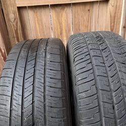 18” Dodge / Mustang Wheels with Tires (225/55/18)