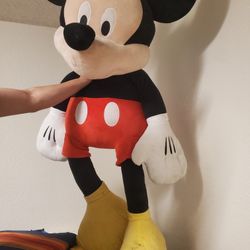 Large Mickey Mouse Plush Toy