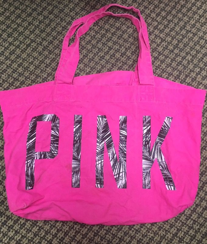 Victoria secret pink tote bag