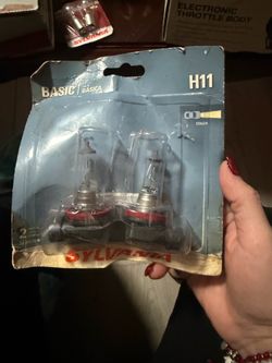 SYLVANIA H11 Basic Halogen Headlight Bulbs - Fog, DRL & Cornering (2 Pack)