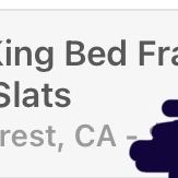 FREE King size frame 