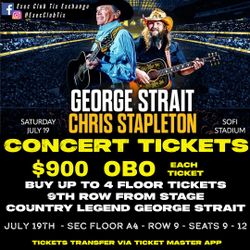 George Strait & Chris Stapleton @ SoFi