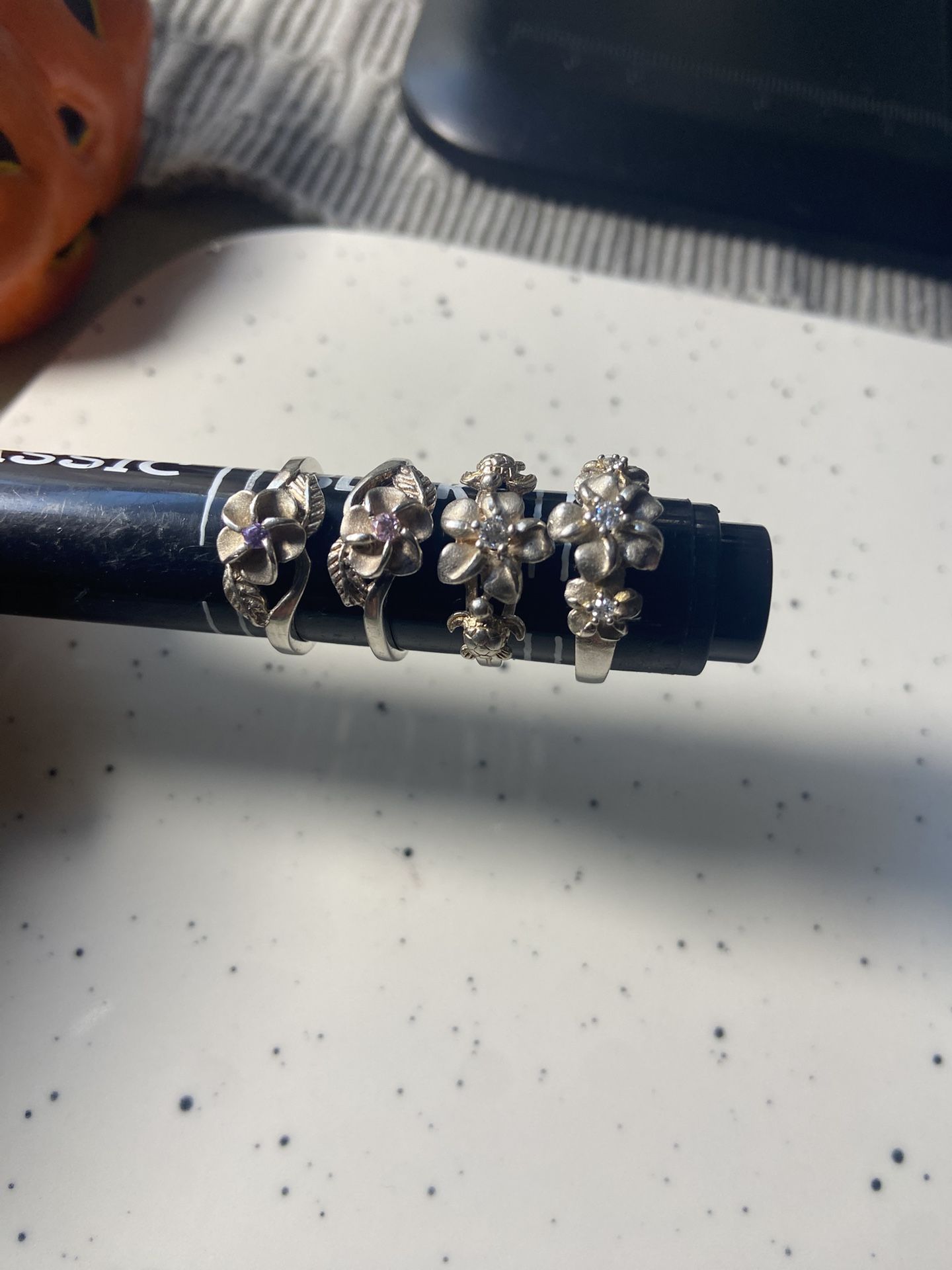 Silver 4 925 Rings $50 π₯