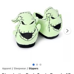 Glow in the Dark Oogie Boogie 3D Slippers