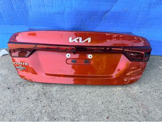 2022 2023 2024 Kia Forte Trunk Lid.