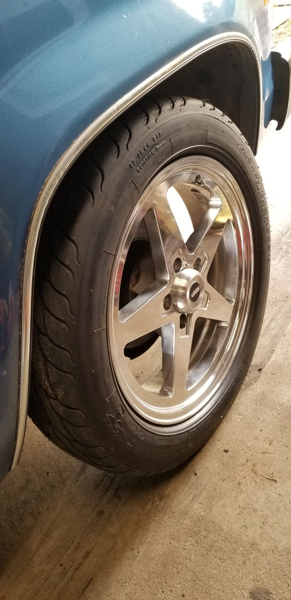 26x6.00R17 Sportsman S/R tires on 17x4.5 wheels