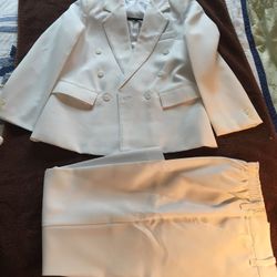 Boys white suit