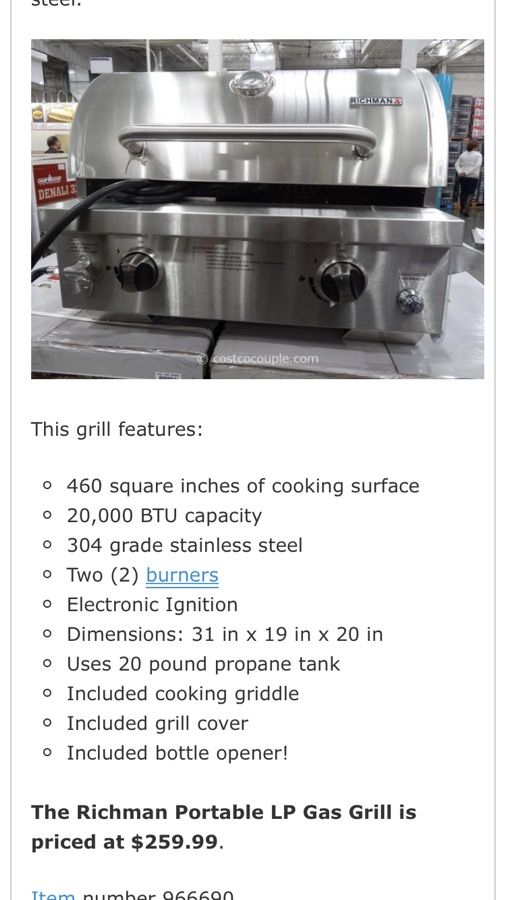 Richman Portable Grill