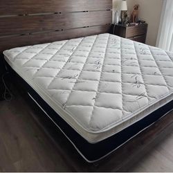 King Size Pillow Top Bamboo Brand Mattress New 
