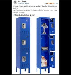 3 Door Employee Locker