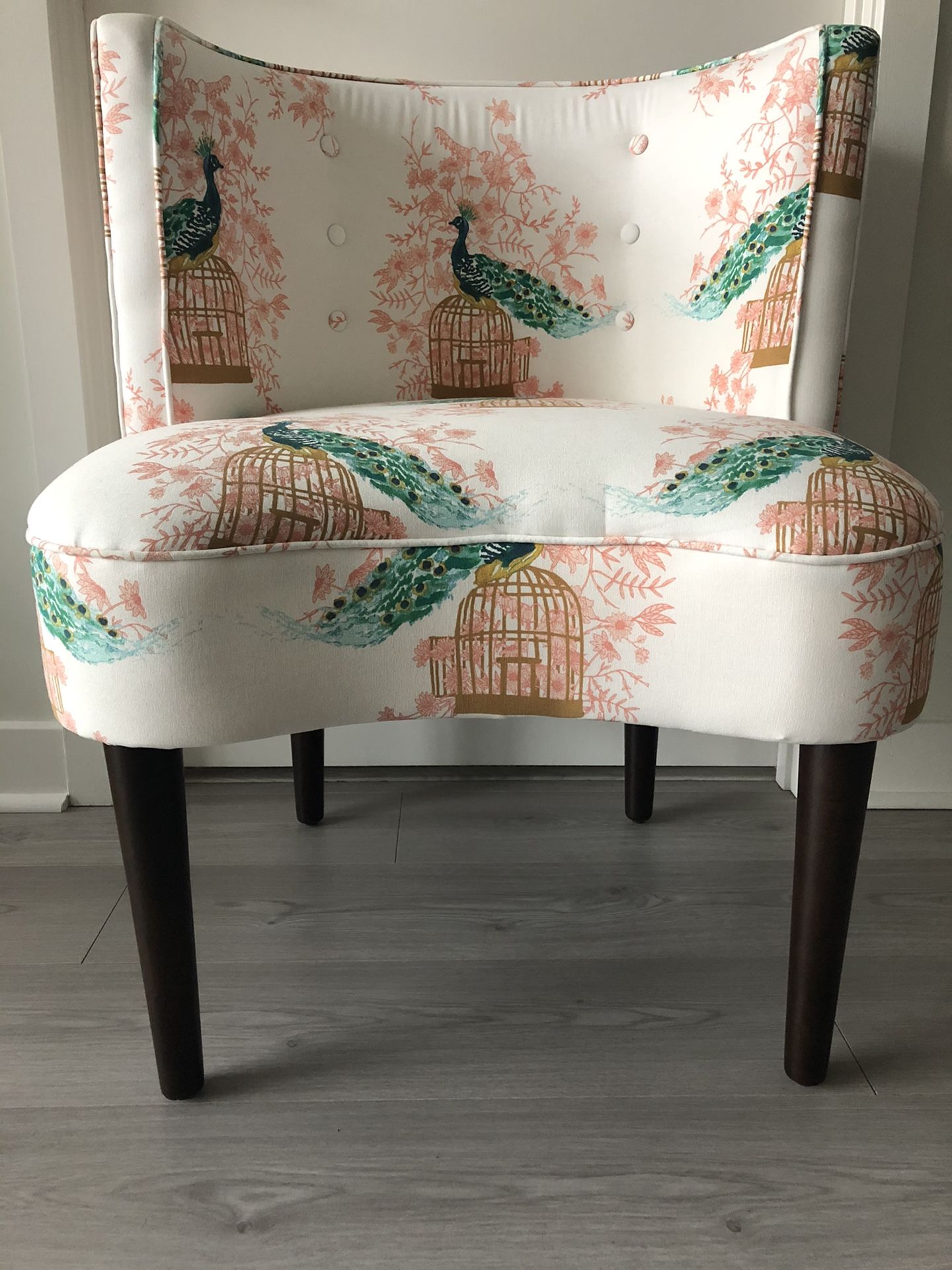 Accent Chair- Peacock Design