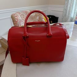 saint Laurent  Classic Duffle Bag  6/satchel /crossbody /tote bag /NEW