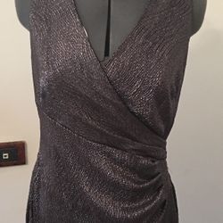Ralph Lauren Dark Grey Long Night Dress Size 12