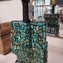 Antique Ceramic Stove Lamp