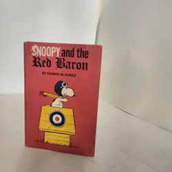 Snoopy and the Red Baron Collectible First Edition Book