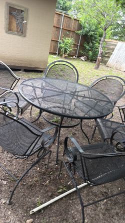 mesa de patio