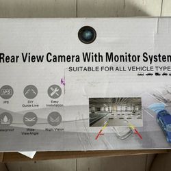 Rear View Camera with Monitor System