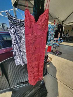 Burgundy Elegant Dress