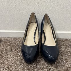 Navy Blue Pumps