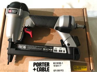 Air Finish Nailer with staples