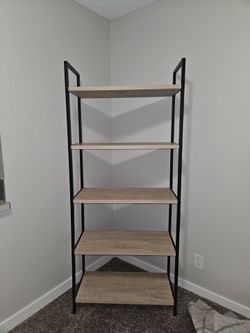 Modern 5-Tier Bookshelf