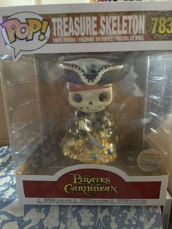 Treasure Skeleton Funko Pop Pirates Of Caribbean