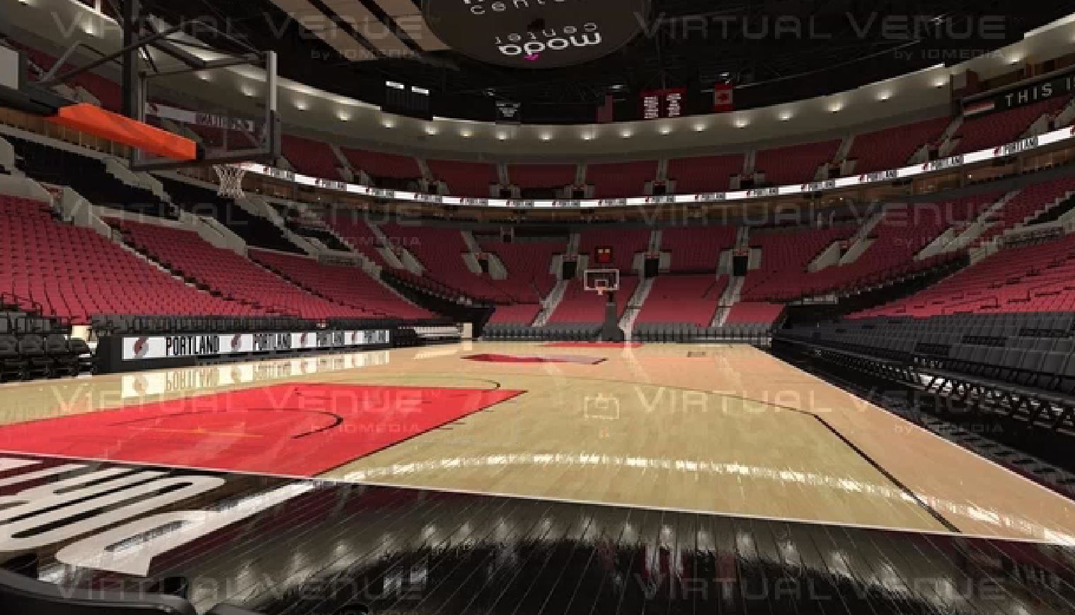 Portland Trail Blazers vs. Indiana Pacers Tickets - 4 Tickets Court Side 12/04