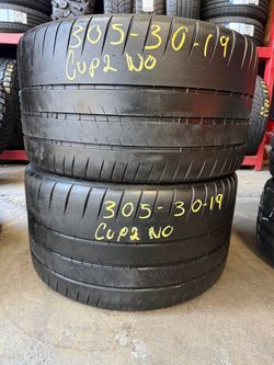19” tires michelin 305/30/19 with free installation $250