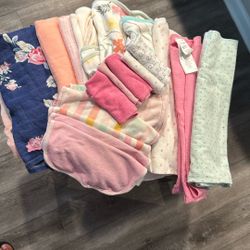 Receiving blankets and baby washcloths
