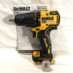 Brand New Dewalt 20 V Brushless Hammer Drill. 