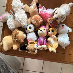 10 small random Plushies