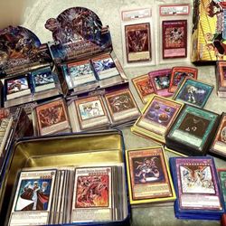 Yu-Gi-Oh! , Pokemon , Magic The Gathering and One Piece Card Collection Lot