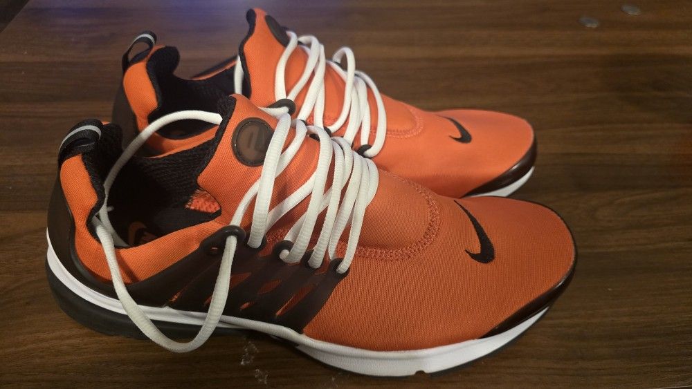Nike Air Presto Orange And Black Size 12