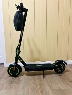 Electric Scooter for Adults, 10" Tires, 18 mph, 20-Mile Range, Rear Suspension, Portable Foldable Electric Scooter with Dual Braking System for Adults