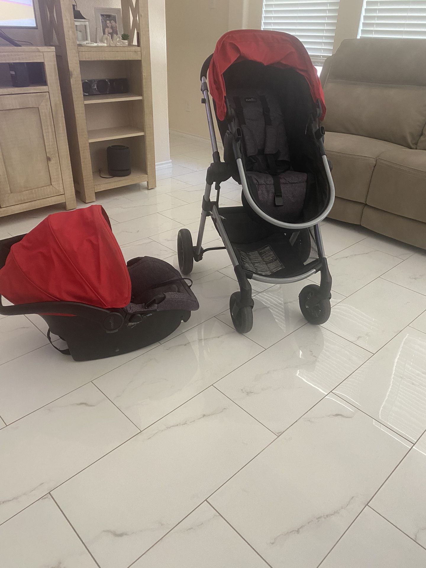 Baby Stroller And Car seat