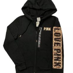 VS PINK Sequin Bling Jacket Diferents Colors Size  Xsmall $65 Each  Retail $79.95