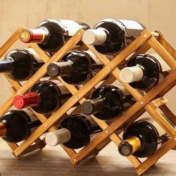 Bamboo Wine Holder, Wine Rack