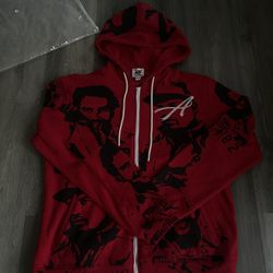 Red Asaali Hoodie Size 2Xl