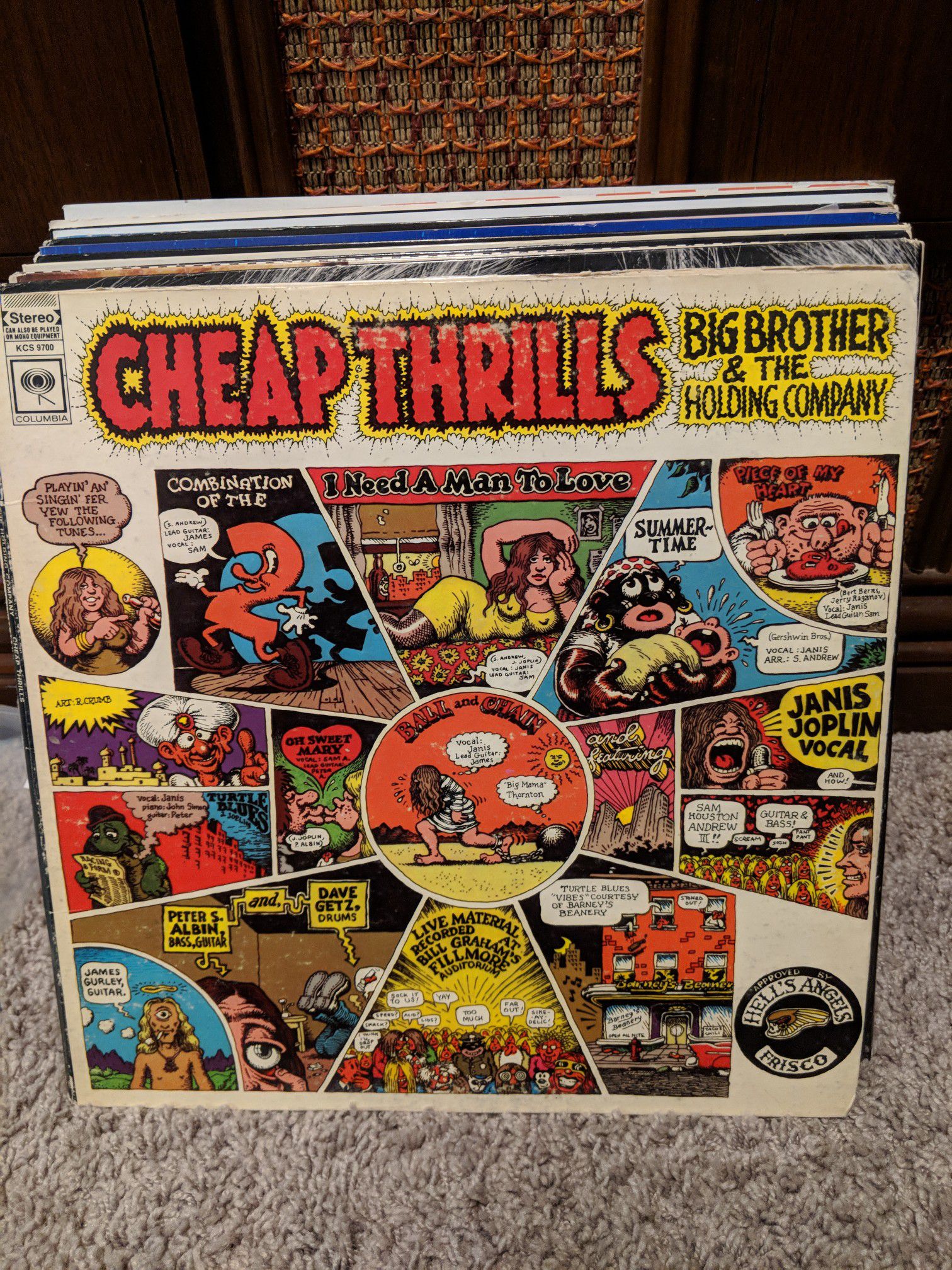 Vinyl-Big Brother and Holding Company-Cheap Thrills