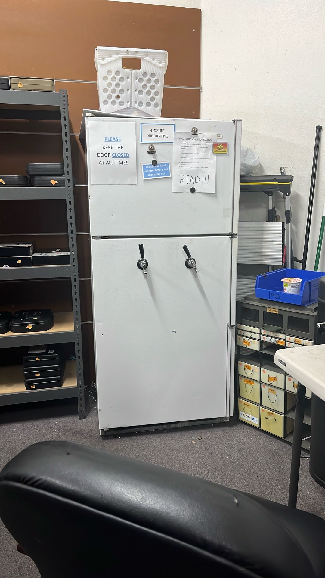 Beer Tap Fridge Refrigerator Perfect For Garage