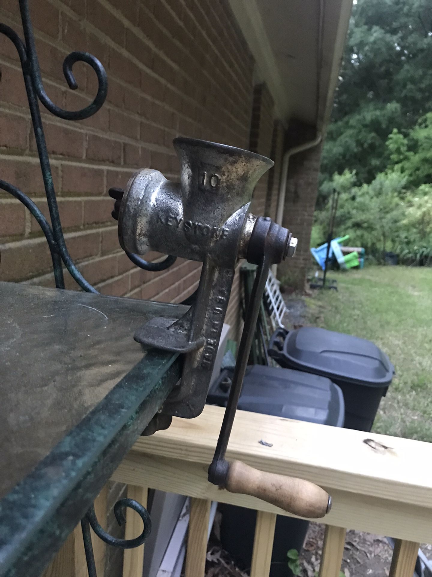 Vintage Meat Mincer for Sale in Matthews, NC OfferUp