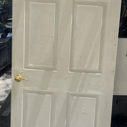 36” x 80” Six panel  Solid  door , 